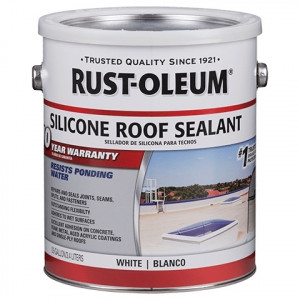 Silicone roof paint