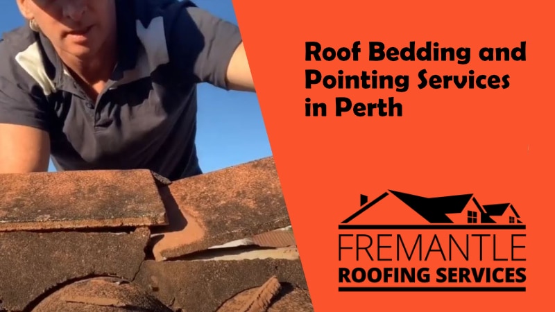 Roof Bedding and Pointing Perth
