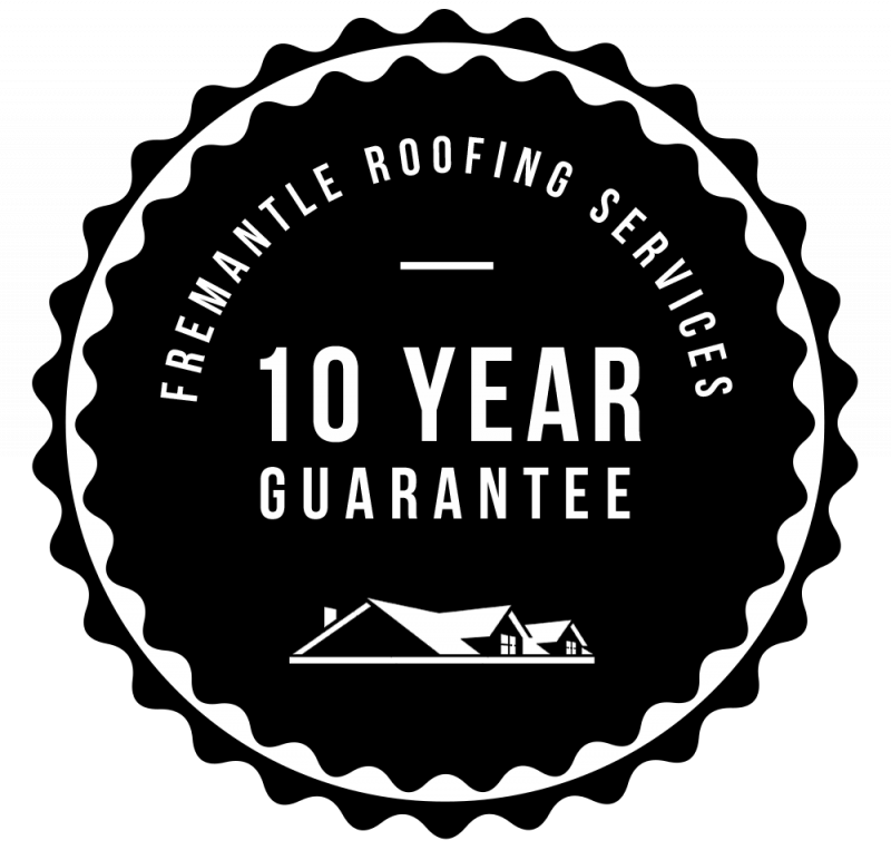 10 Year Guarantee Badge For All Re Roofing Services