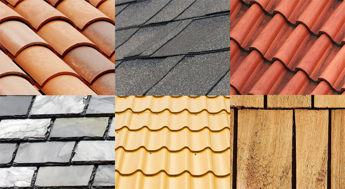 The Different Types of Roofing Materials