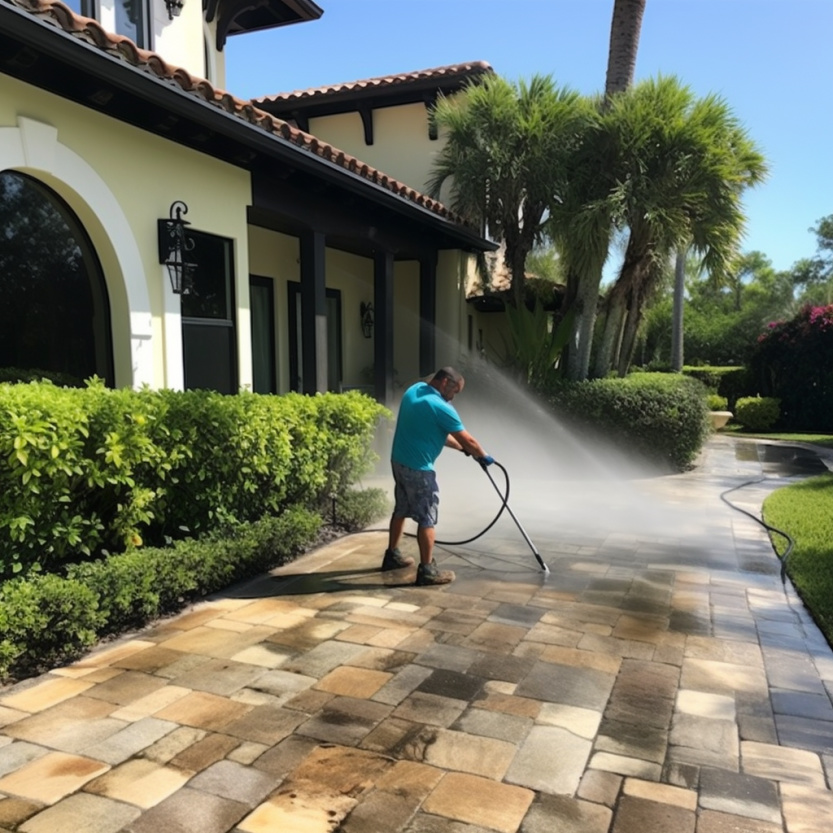 Pressure washing is a powerful method for improving the appearance of your property